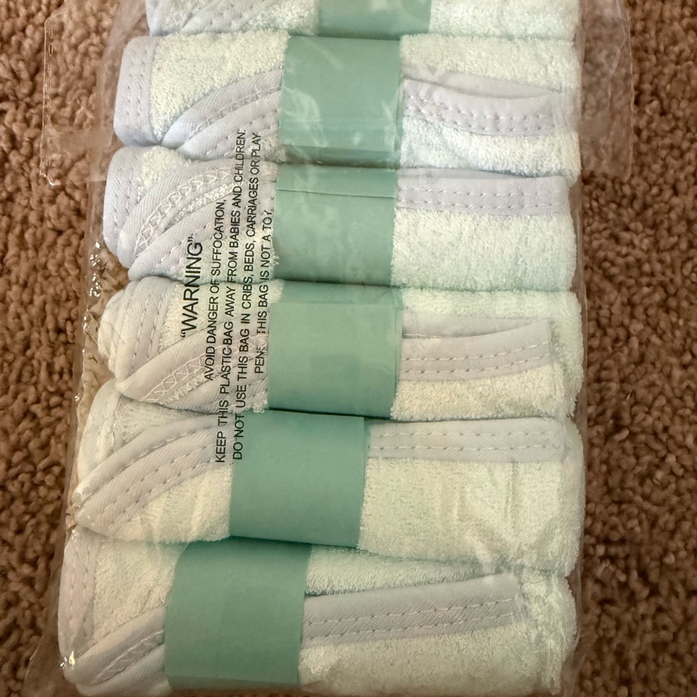 HIPHOP PANDA Baby Washcloths, Rayon Made From Bamboo - 2 Layer Ultra Soft Absorb - Picture 3 of 3